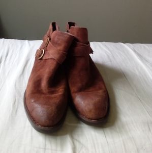 Brown Born ankle boots
